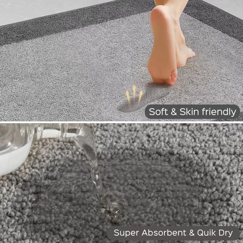 Door Rug 20" x 32" (Grey / 20" x 32")