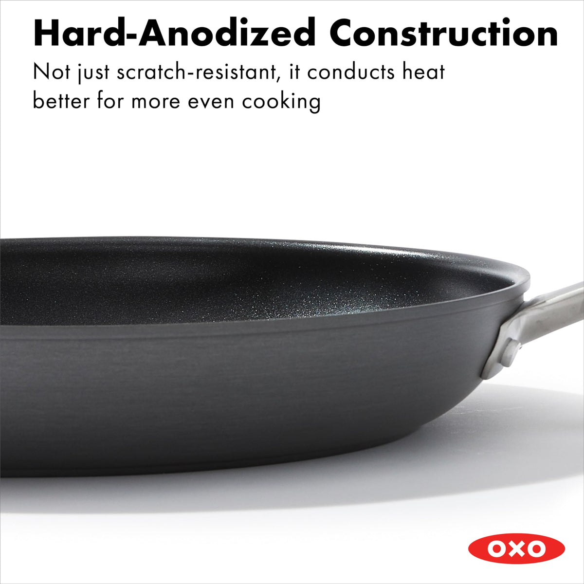 Enhanced 12” Nonstick Frying Pan Skillet with Lid (12" Frying Pan with Lid / Black)