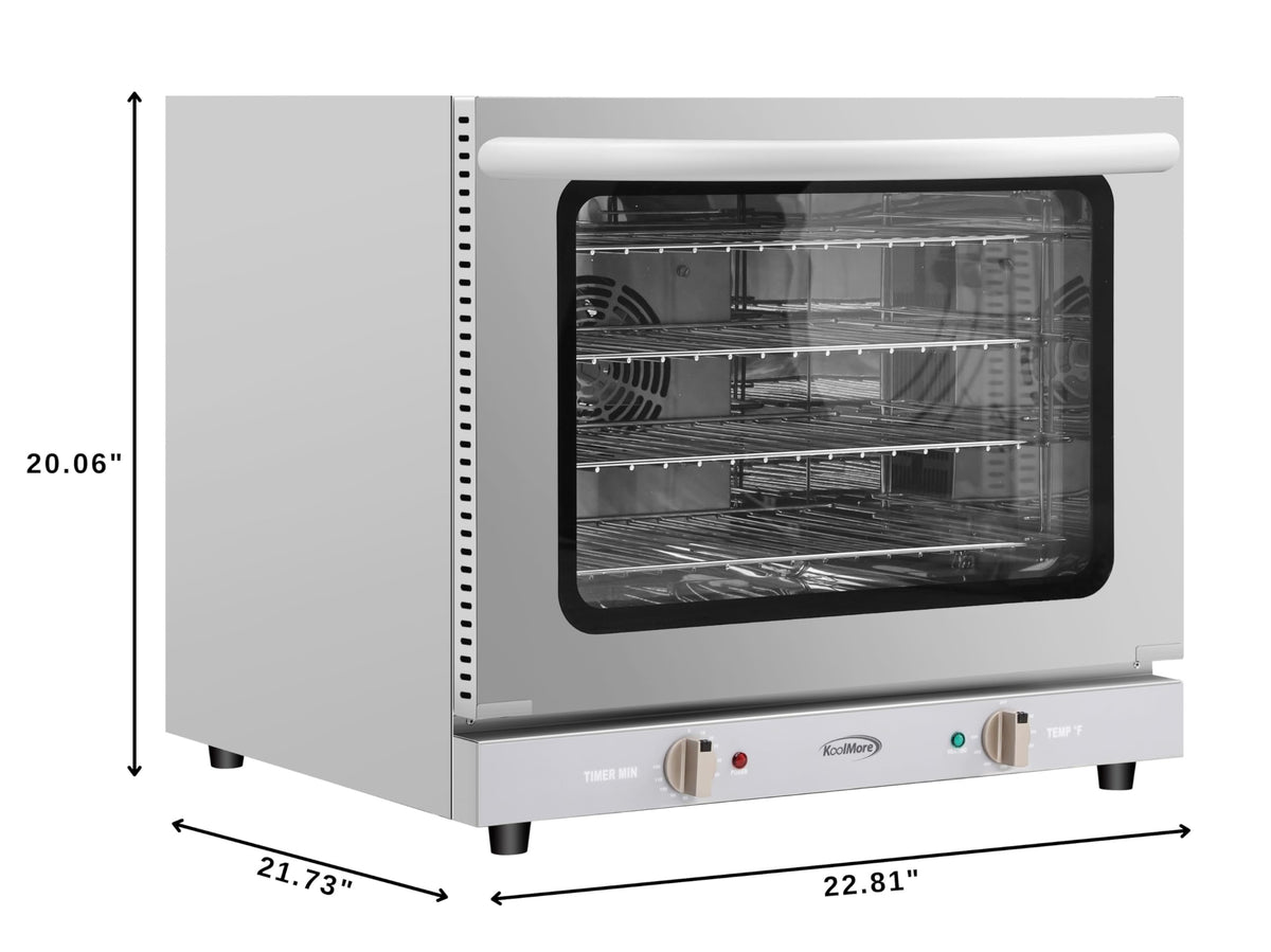 23 in. Countertop Convection Oven for Half