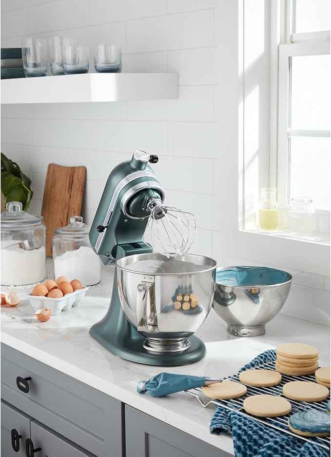 KitchenAid Artisan Series 5 Quart Tilt Head Stand Mixer, KSM150PS, Juniper