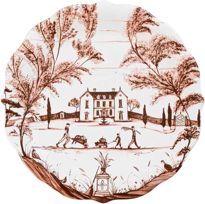 Juliska Country Estate Harvest Party Plate Assorted Set/4