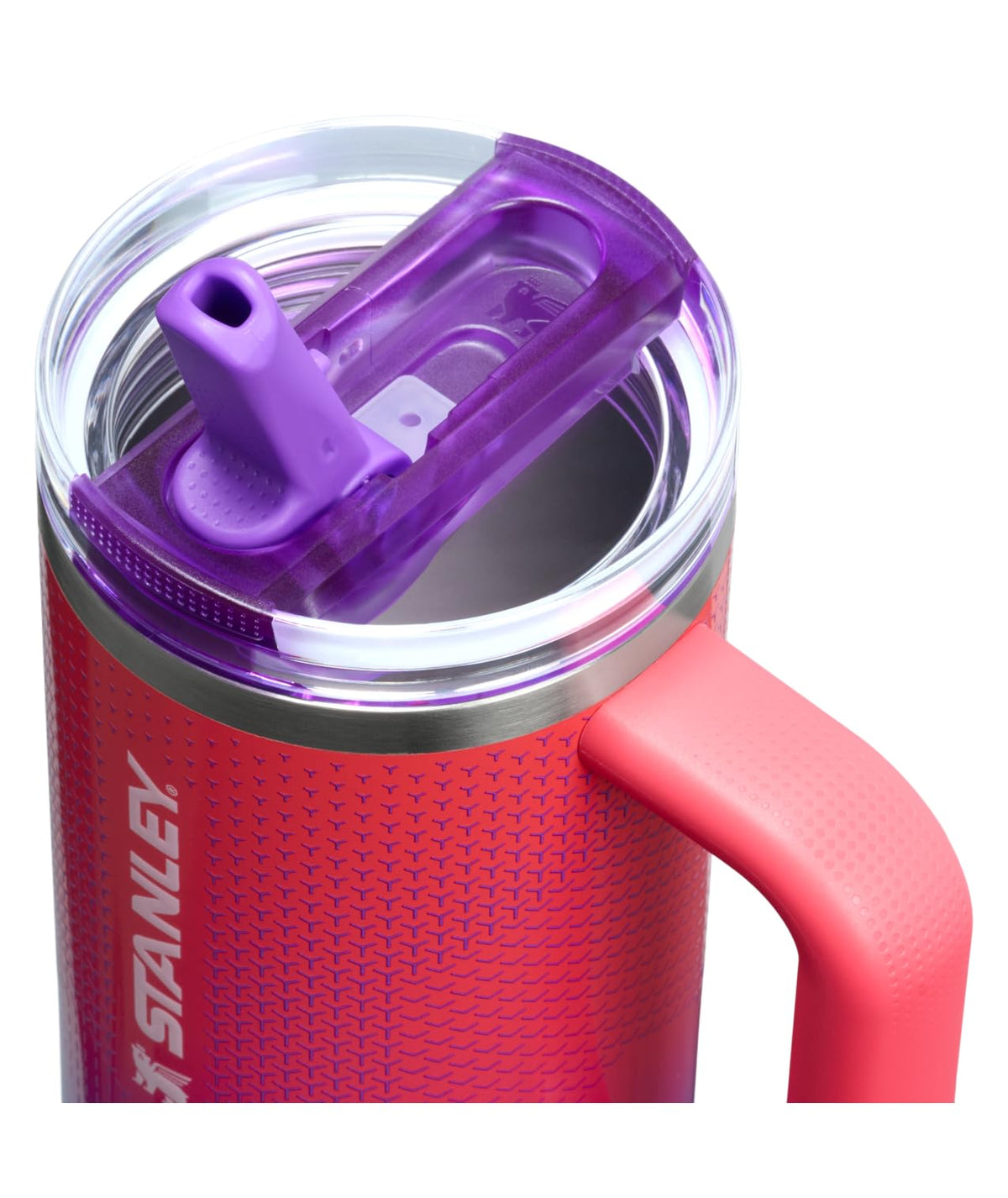 Quencher ProTour Flipstraw Tumbler (30 Ounces / Vermilion Hypergrip)