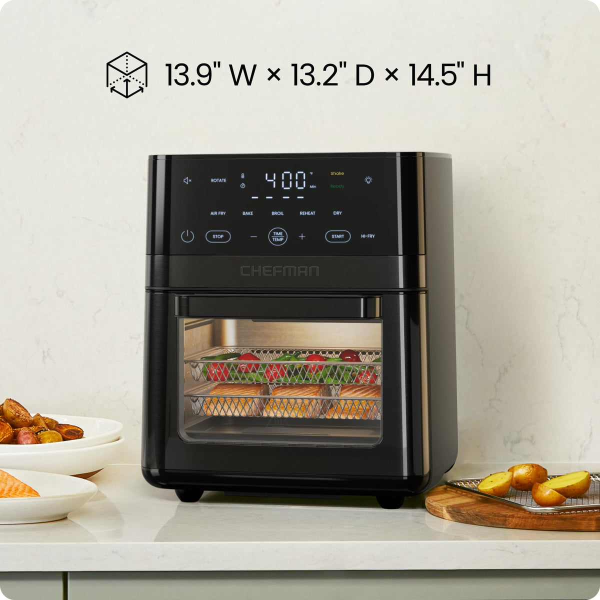 Air Fryer 6 in (14 Quart / Black)