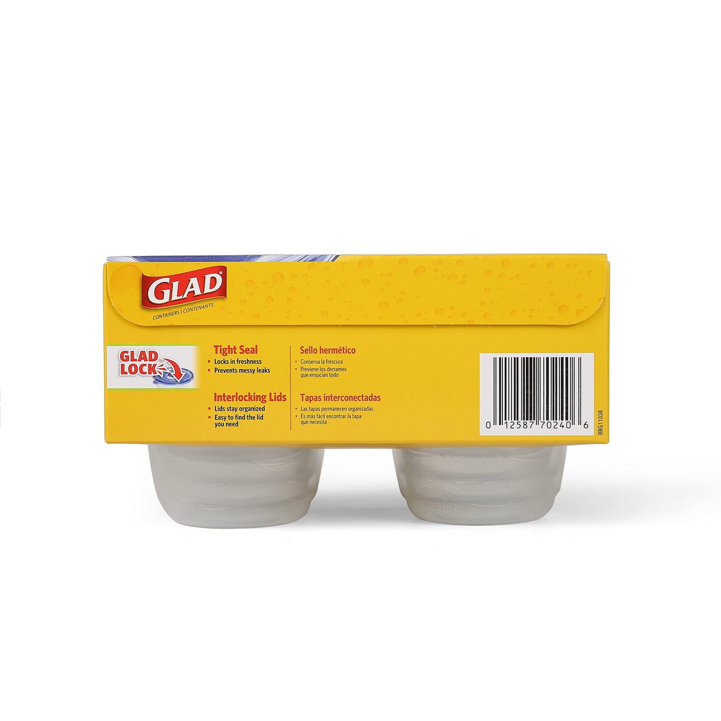 GladWare Mini Round Food Storage Containers (Round / 4 oz - 96 Count)