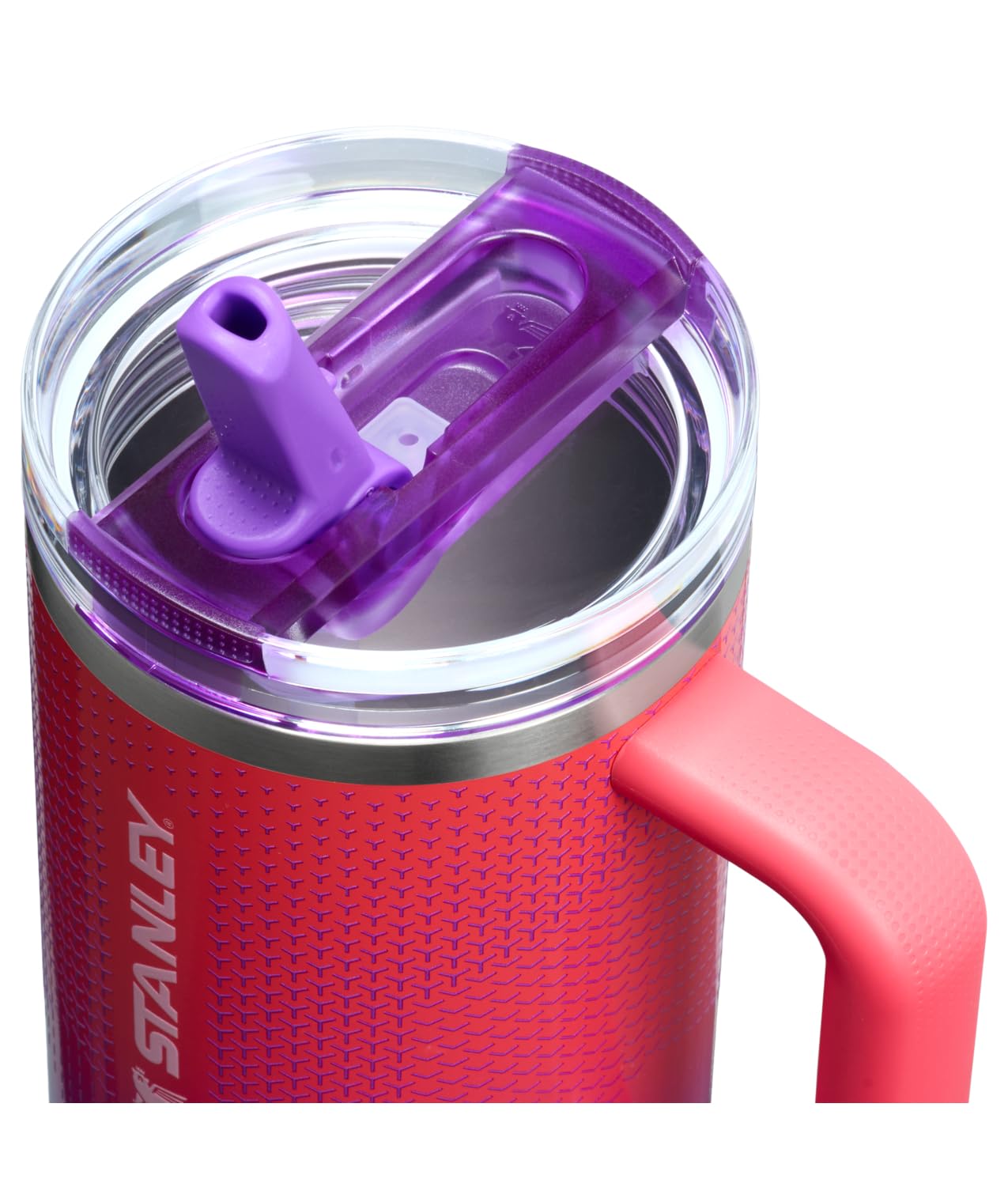 Quencher ProTour Flipstraw Tumbler (40 Ounces / Vermilion Hypergrip)