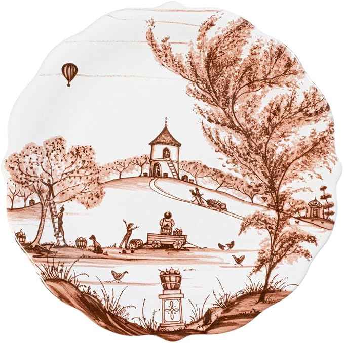 Juliska Country Estate Harvest Party Plate Assorted Set/4
