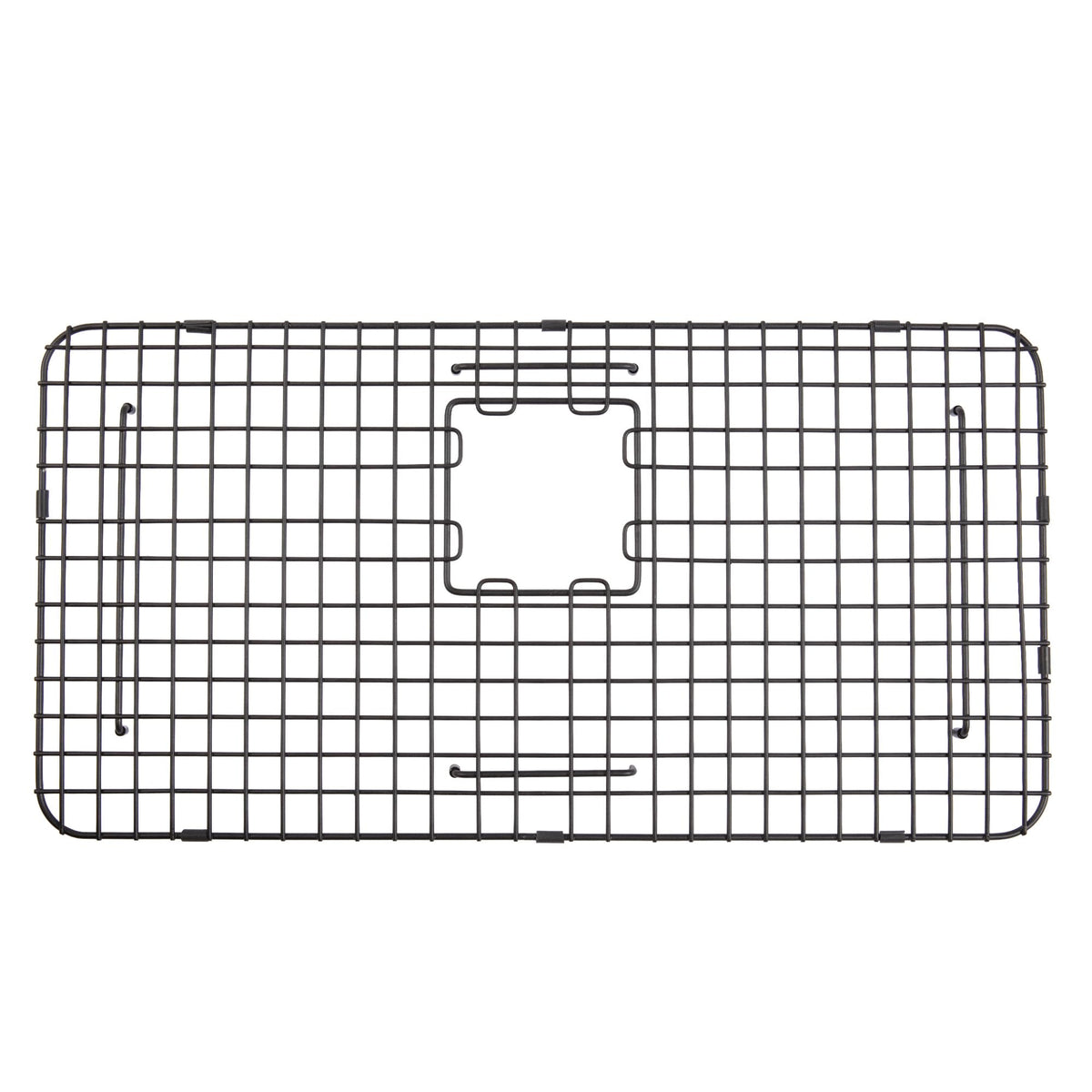 SinkSense Alder Matte Black 27.5" x 14" Kitchen Sink Bottom Grid (Matte Black)