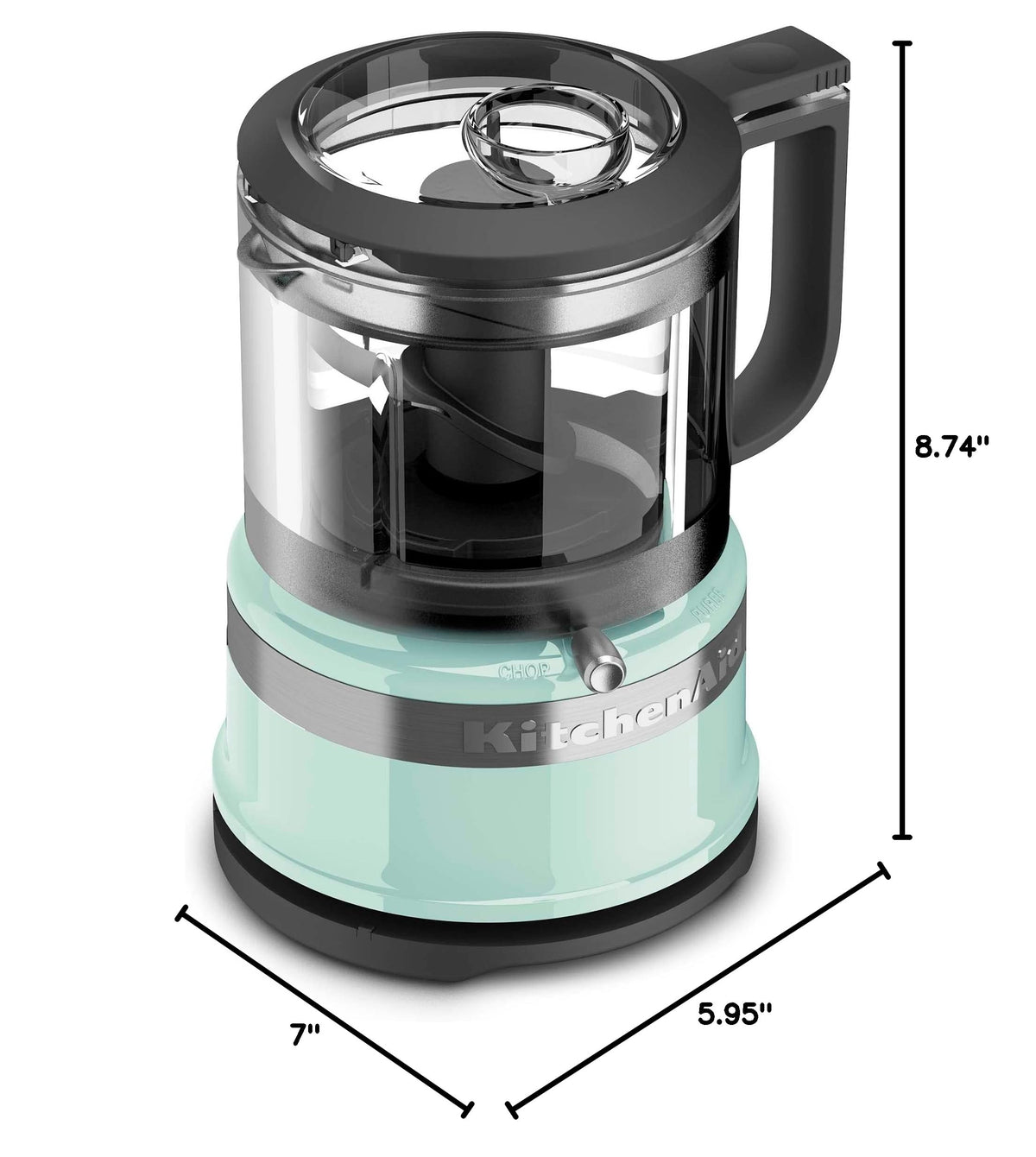 3.5 Cup Food Chopper (Ice Blue / 3.5 Cup Chopper)