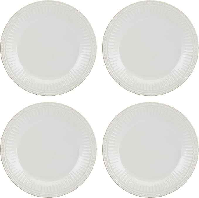 Lenox 899195 French Perle Groove 18-Piece Dinnerware Set, Service For 6