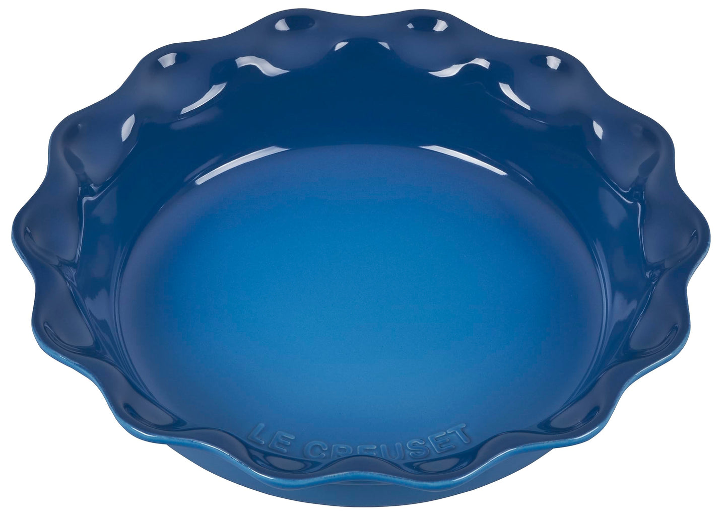 Stoneware 9" Fluted Pie and 9" Fluted Loaf Dish (Marseille)