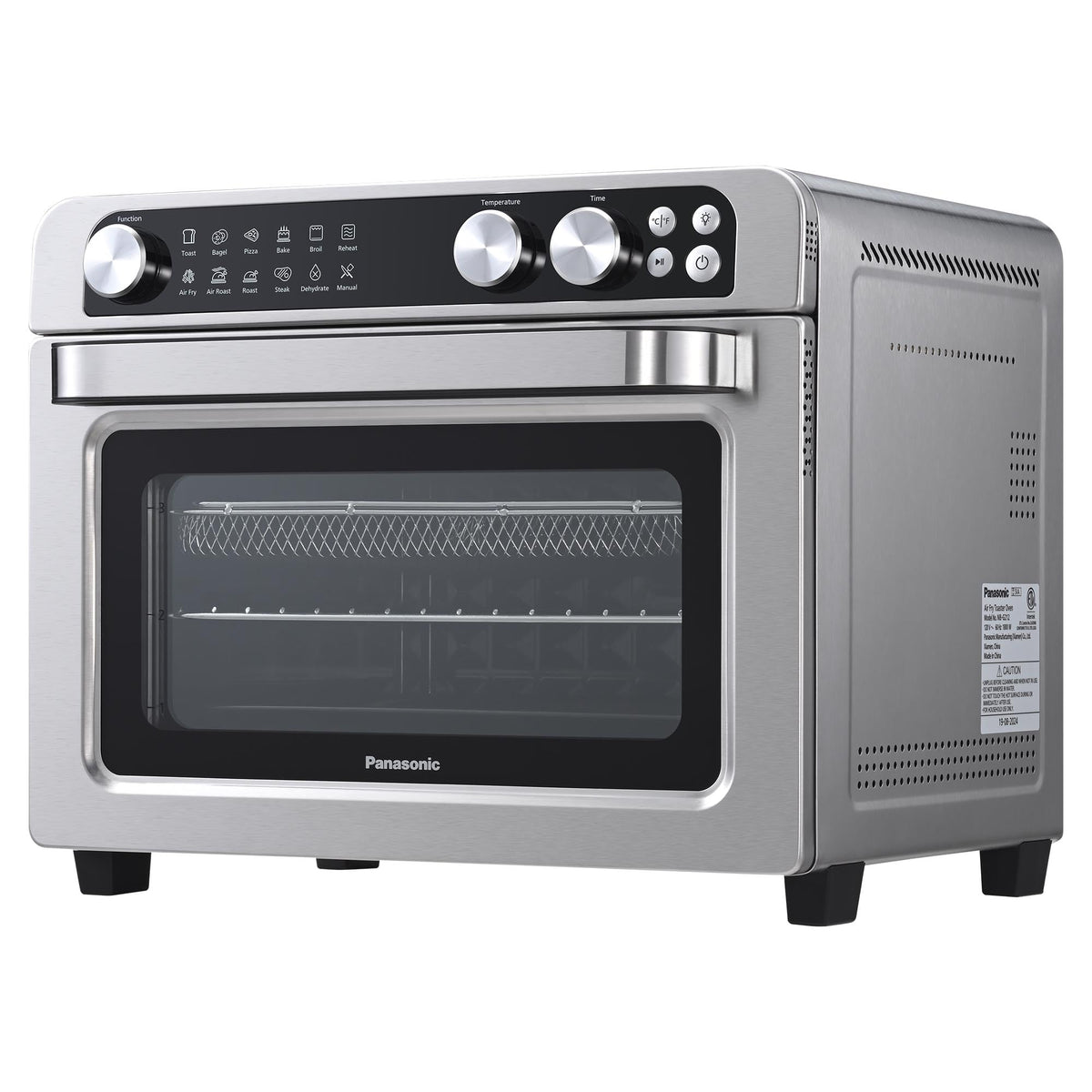 FlashXpress Family Size Air Fryer Toaster Oven Combo (FlashXpress XL / Silver)