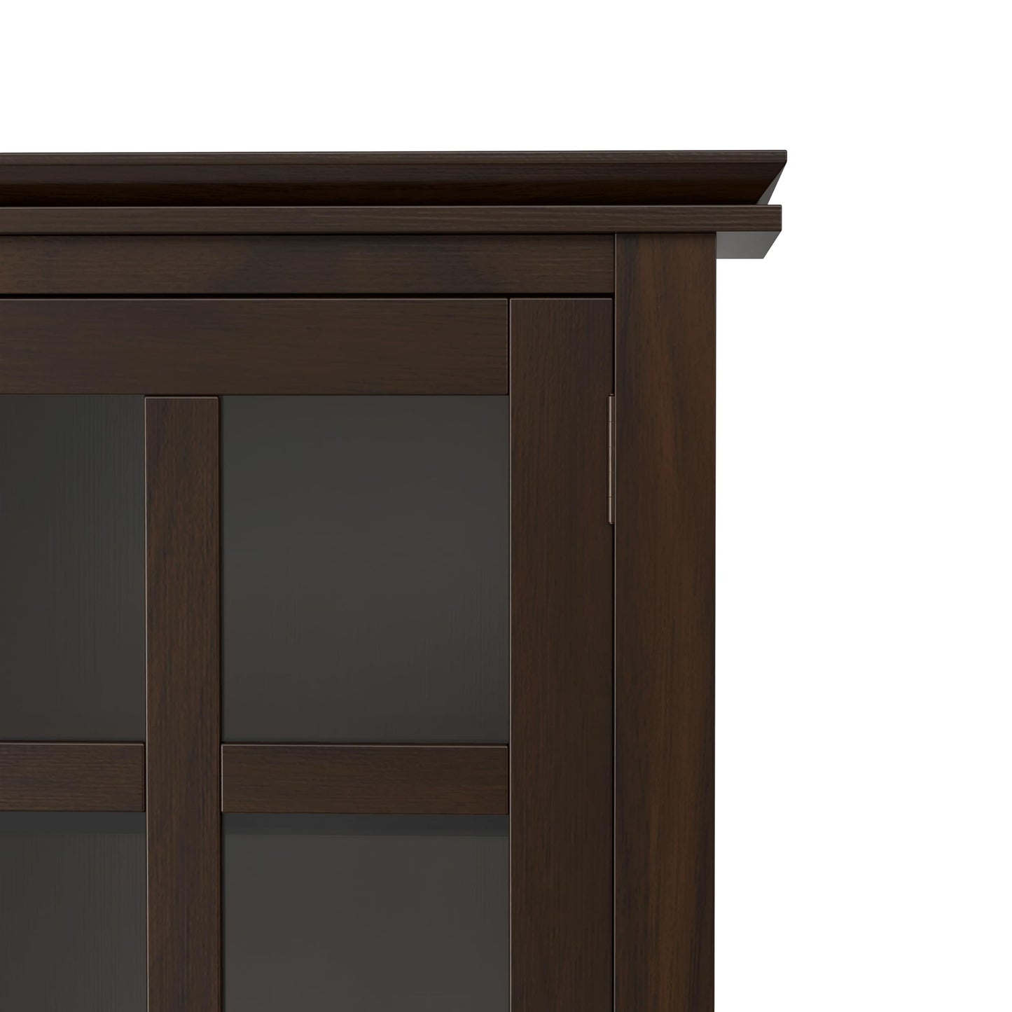 Artisan 38" Wide Solid Wood Cabinet in Brunette Brown (Tobacco Brown / 16.1"D x 38"W x 40.6"H)