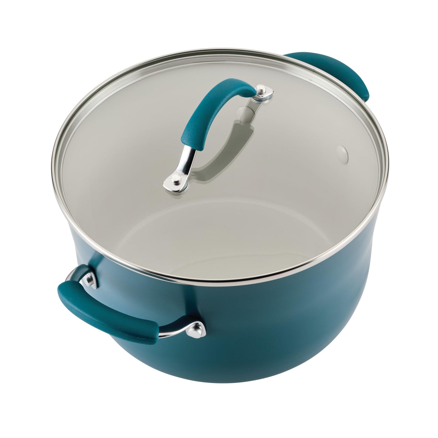 Cucina Ceramic Nonstick Cookware Pots and Pans Set (Marine Blue / 13 Piece Ceramic)