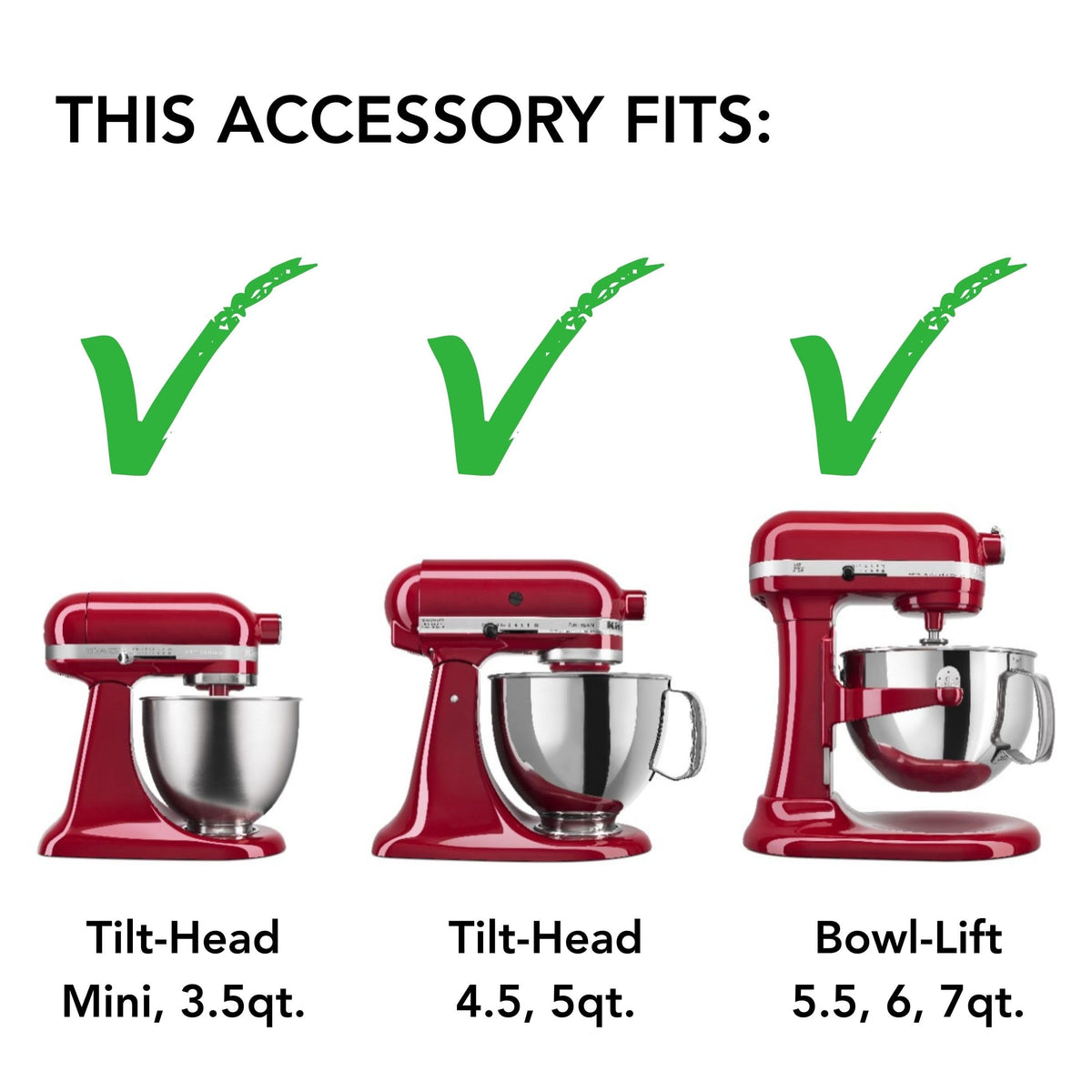 3-in-1 Pasta Attachment for KitchenAid Stand Mixers, KSM3PPA