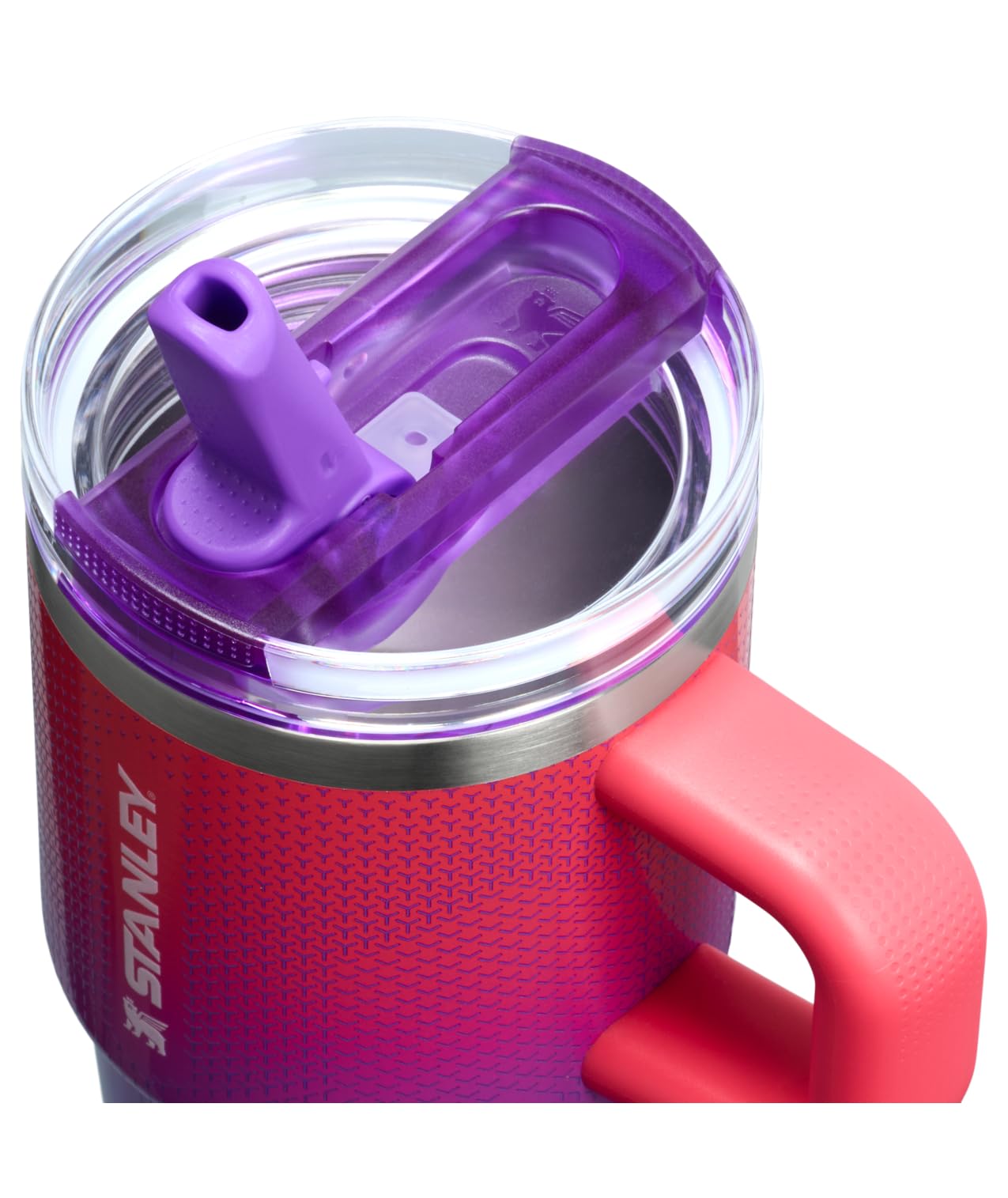 Quencher ProTour Flipstraw Tumbler (20 Ounces / Vermilion Hypergrip)