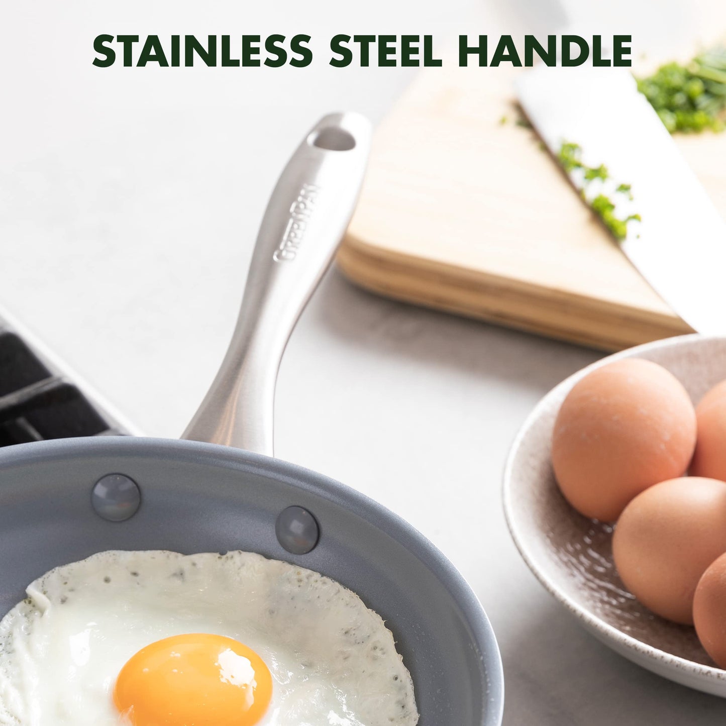 Lima Hard Anodized 8" Frying Pan Skillet Nonstick (8" Frying Pan Skillet)