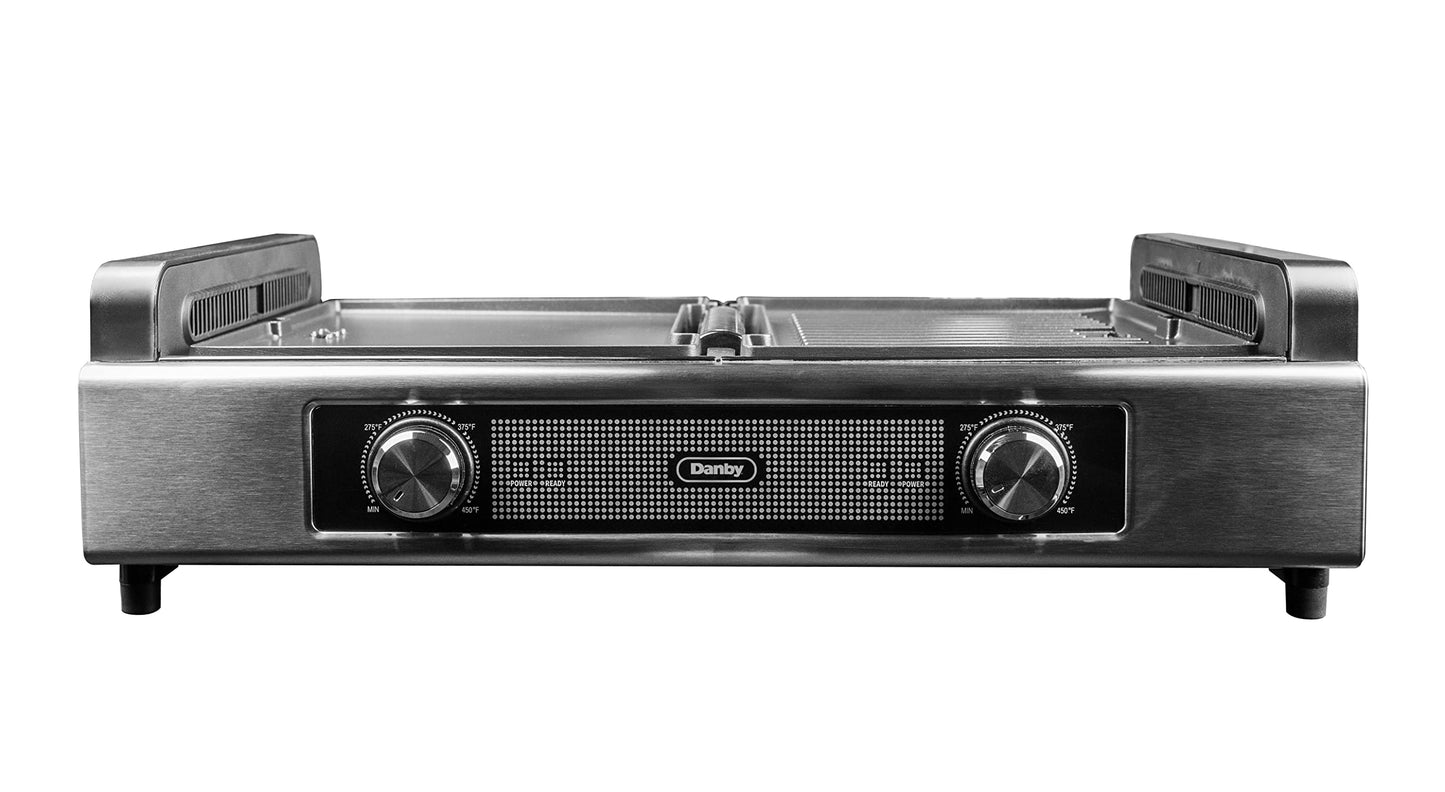 DBSG29412XD11 Smokeless Indoor Grill in Black Advanced Air Circulation Technology Independent on