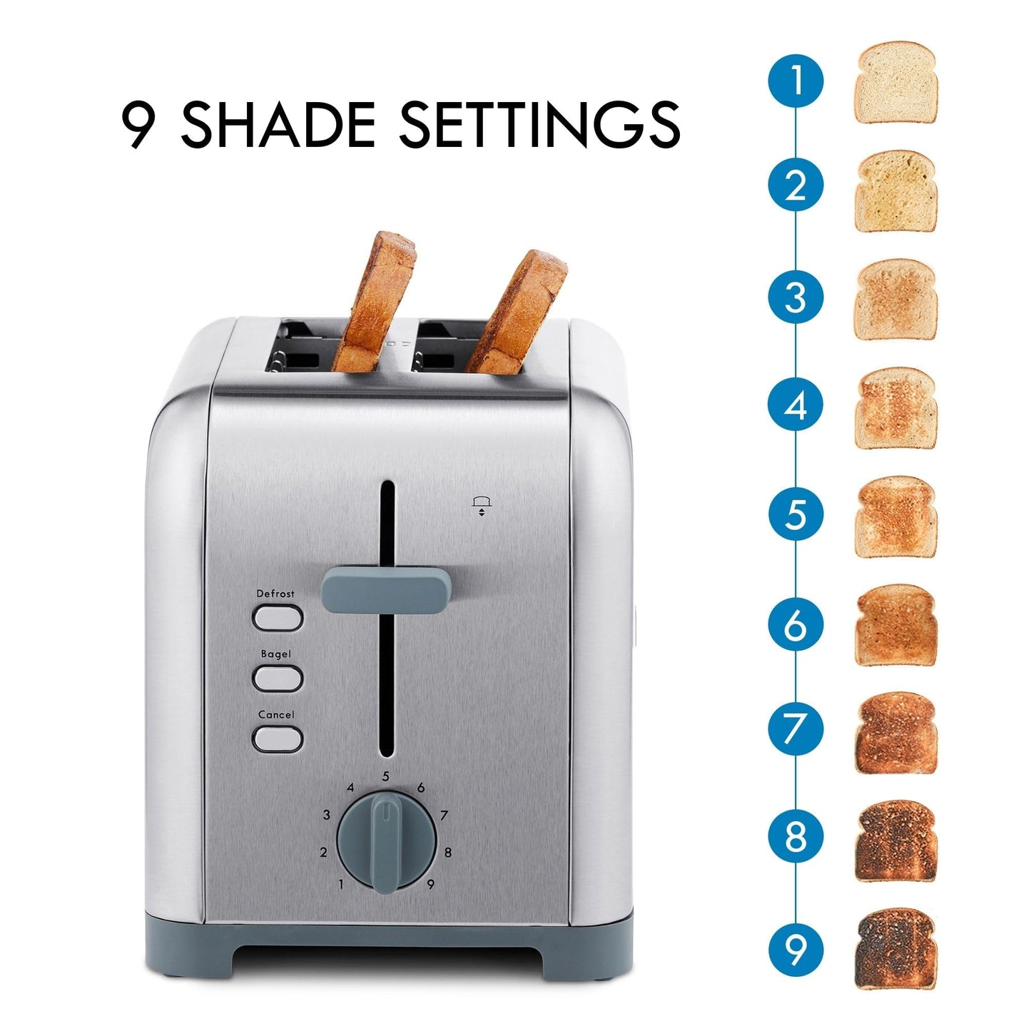Kenmore 2 Slice Toaster (2 Slice / Stainless Steel)