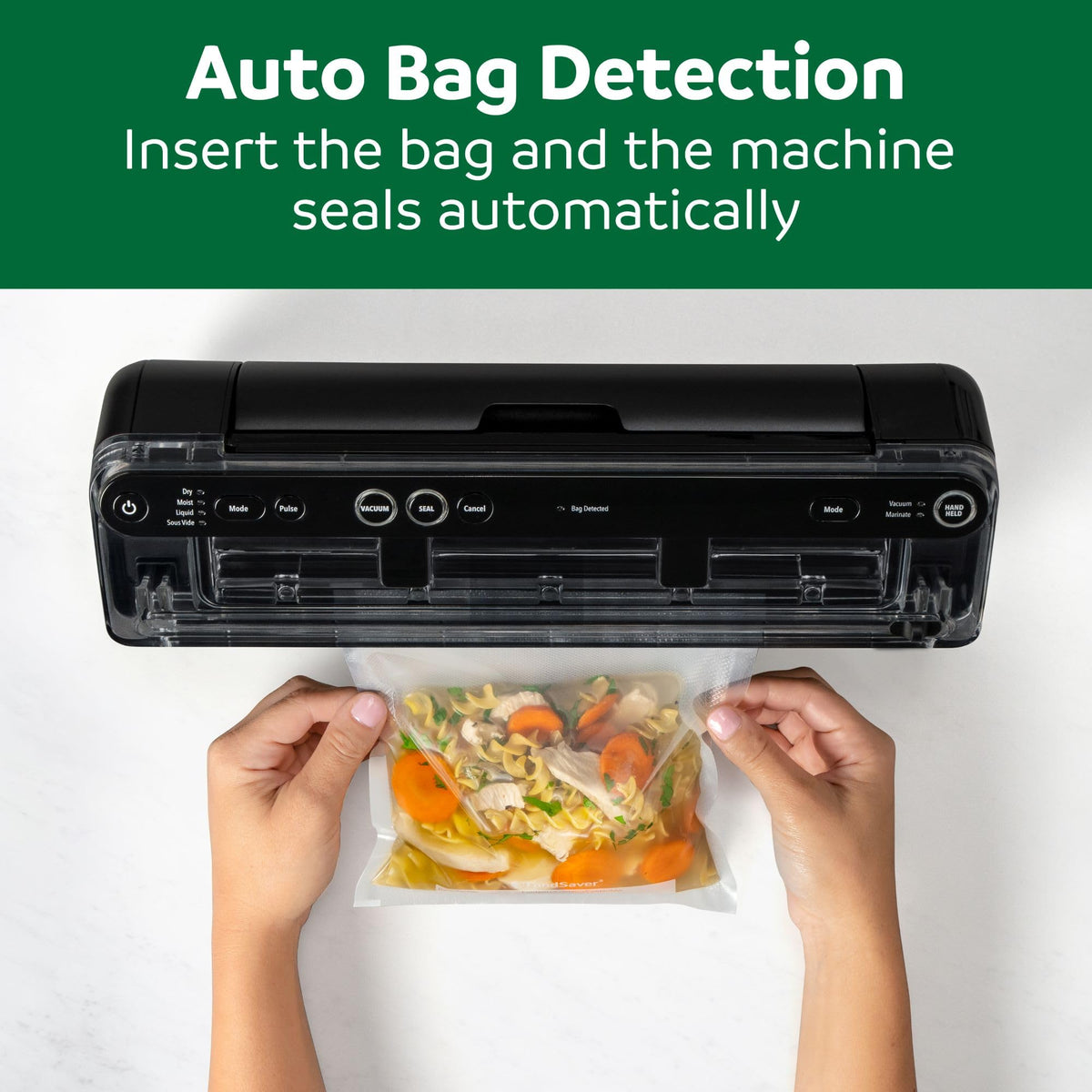 Elite All-in-One Liquid+™ Vacuum Sealer with Bags (Vacuum Sealer + Accessories)