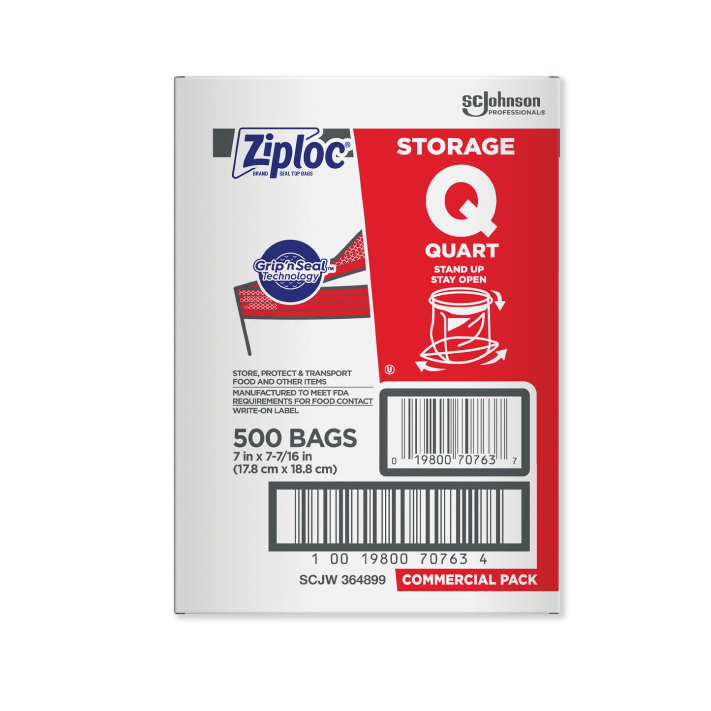 Ziploc Storage Bags (1 Quart)