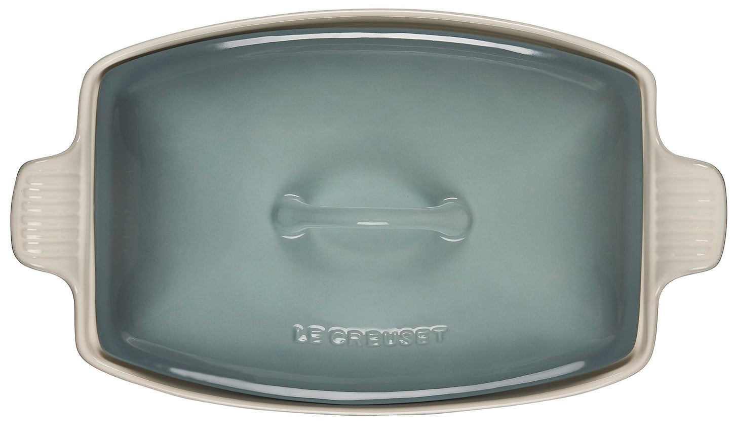 Heritage Stoneware Deep Baker with Lid (Sea Salt)