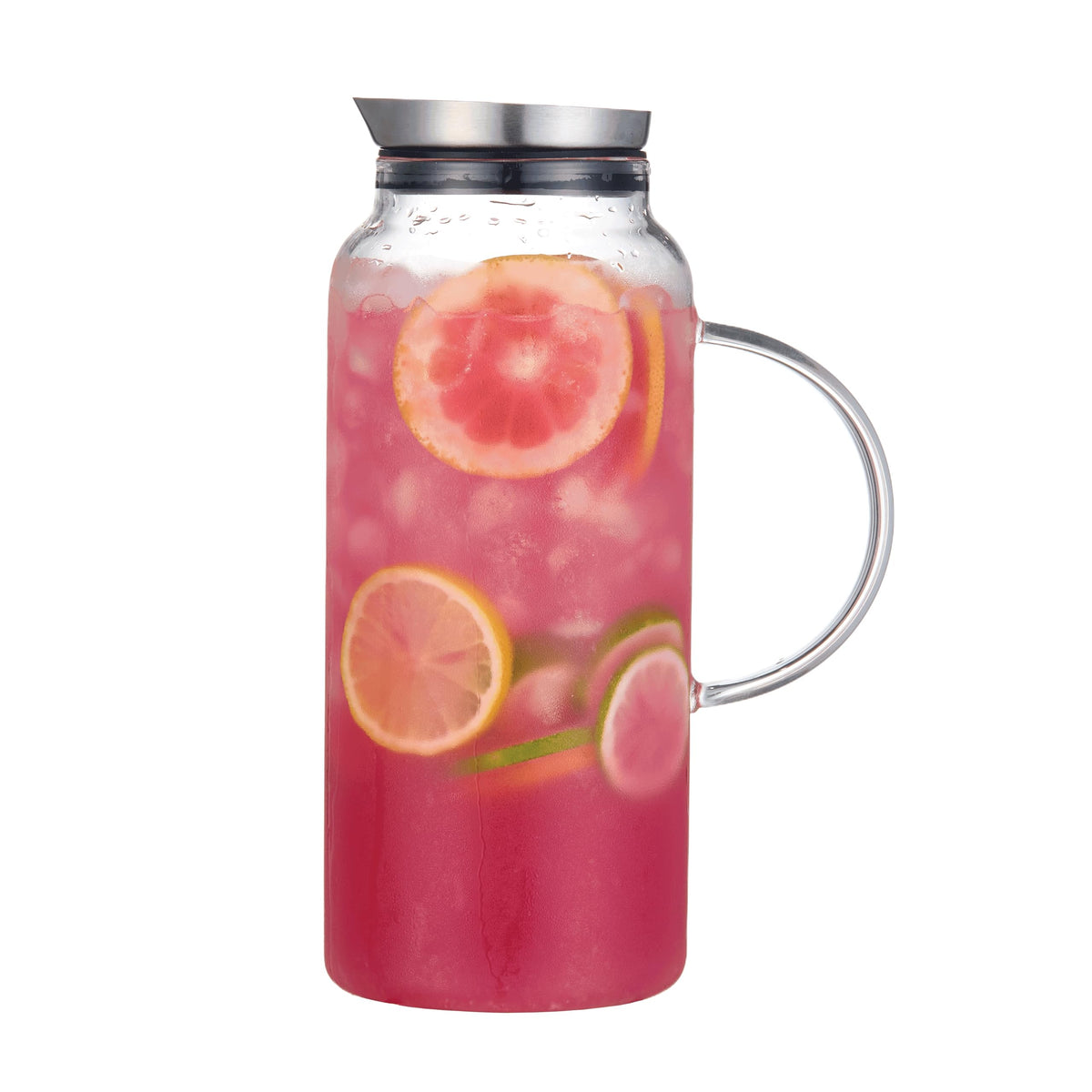 68 Ounces Glass Pitcher with Lid