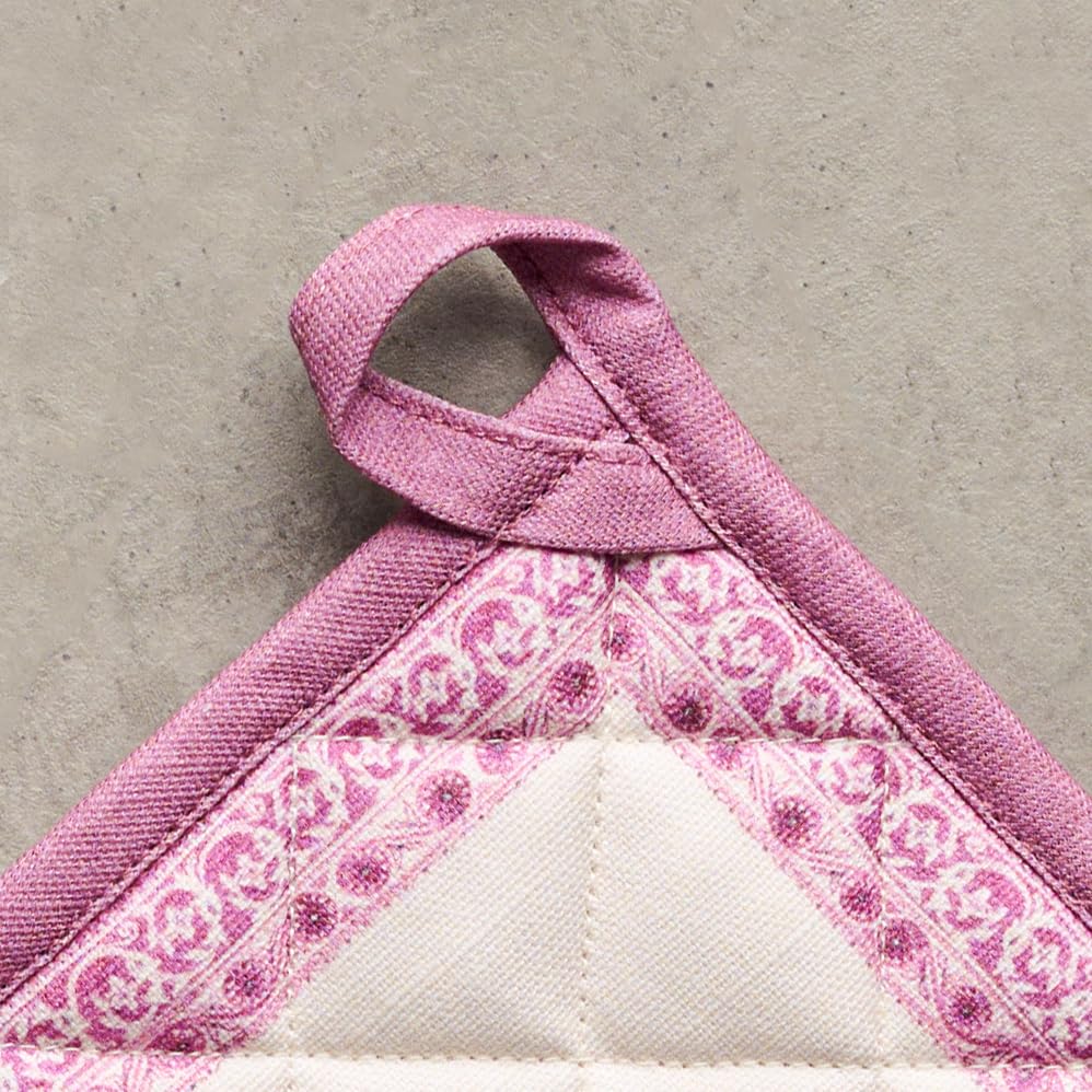 Pot Holders 100% Cotton Potholders (038 - Chardon / 8" x 8" (Pot Holder Pack of 1))
