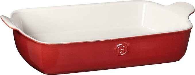 Emile Henry 13" x 9" Large Rectangular Baker - Modern Classics Collection | Rouge