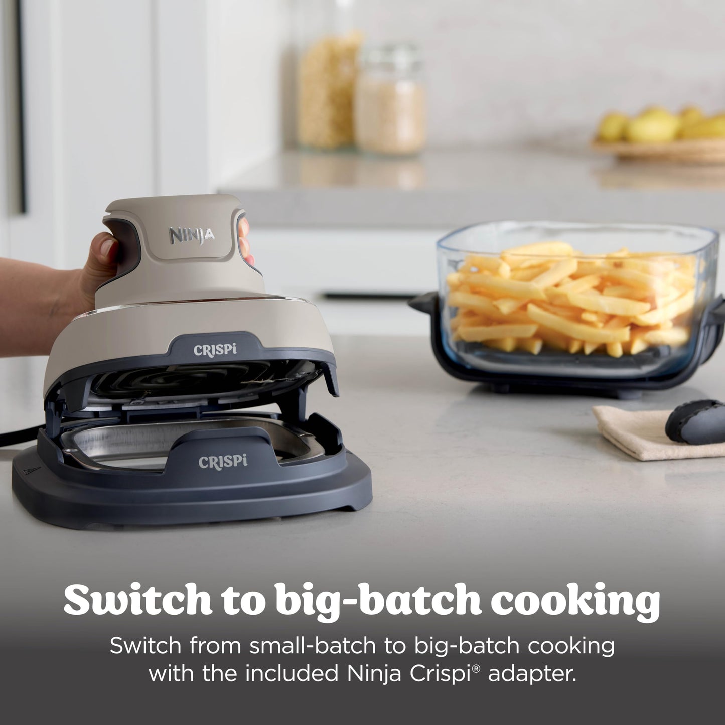 Crispi Glass Air Fryer (Stone)
