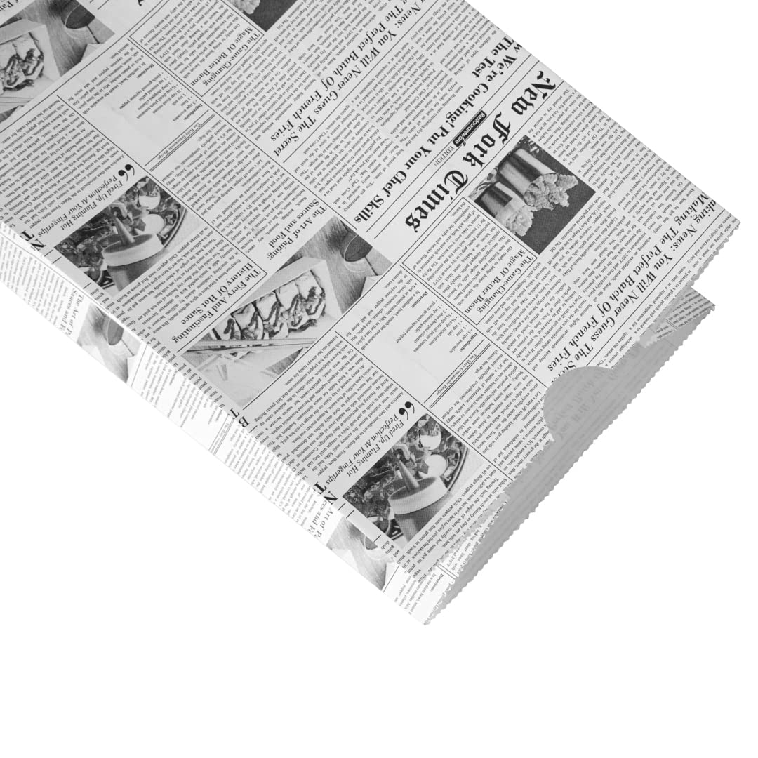Bag Tek 8 Lb Disposable Lunch Bags (8 lb / Newsprint)