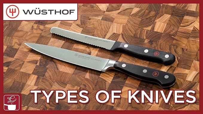 WÜSTHOF Classic 8" Hollow Edge Artisan Butcher Knife, Black