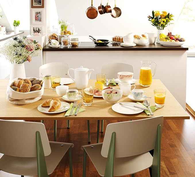 Villeroy & Boch For Me Round Vegetable Bowl, 9 in, Premium Porcelain, White