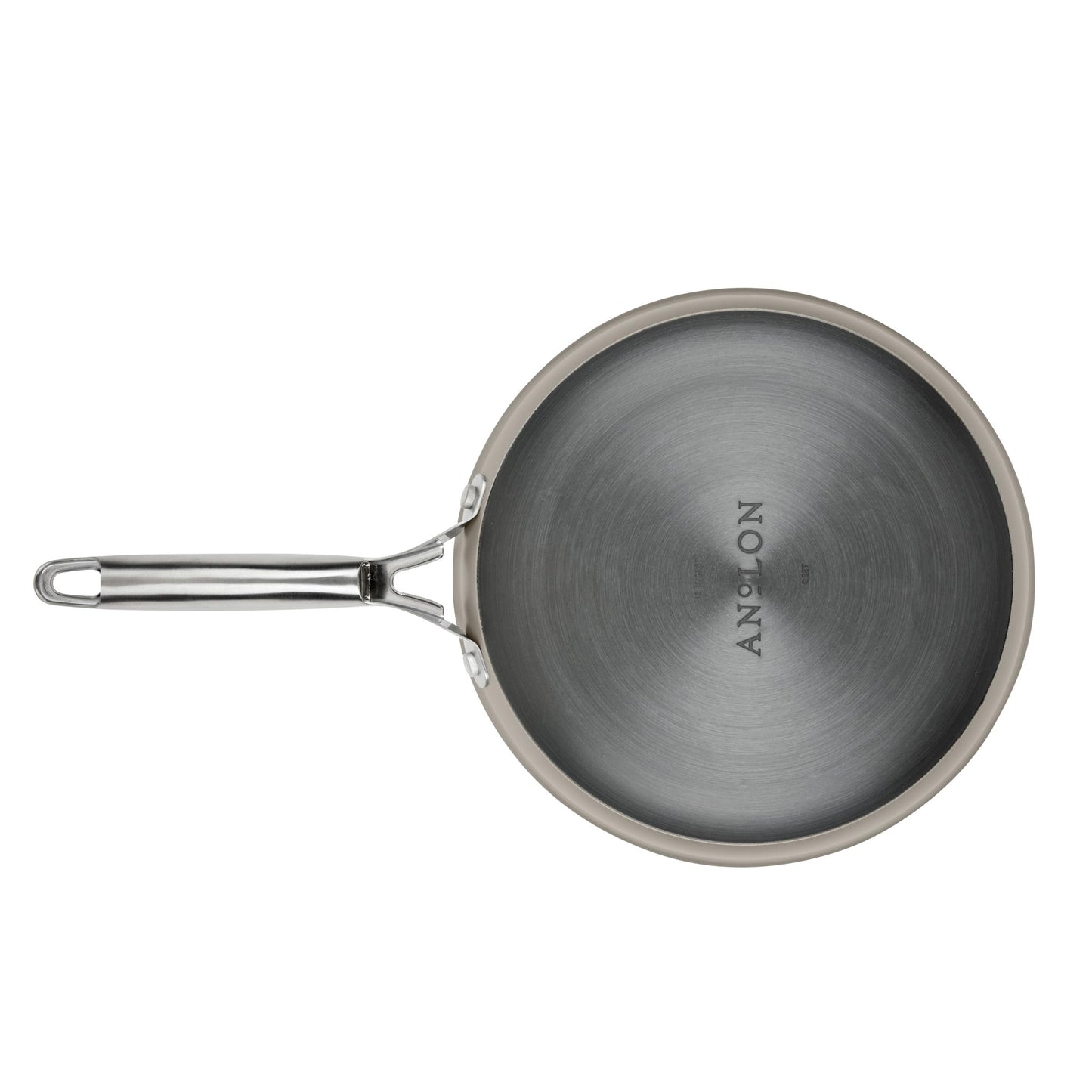 Achieve Hard Anodized Nonstick Cookware Pots and Pans Set (Cookware Set (9 Piece) / Silver)