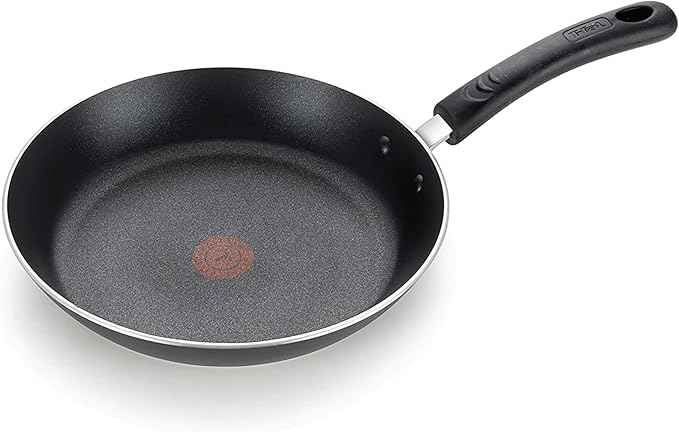 T-Fal Experience Nonstick Fry Pan 8 Inch, Induction Compatible, Oven Safe 400F, Cookware, Non Stick Frying Pan, Skillet, Cooking, Kitchen, Egg Pan, Pots and Pans, Home, Dishwasher Safe, Black