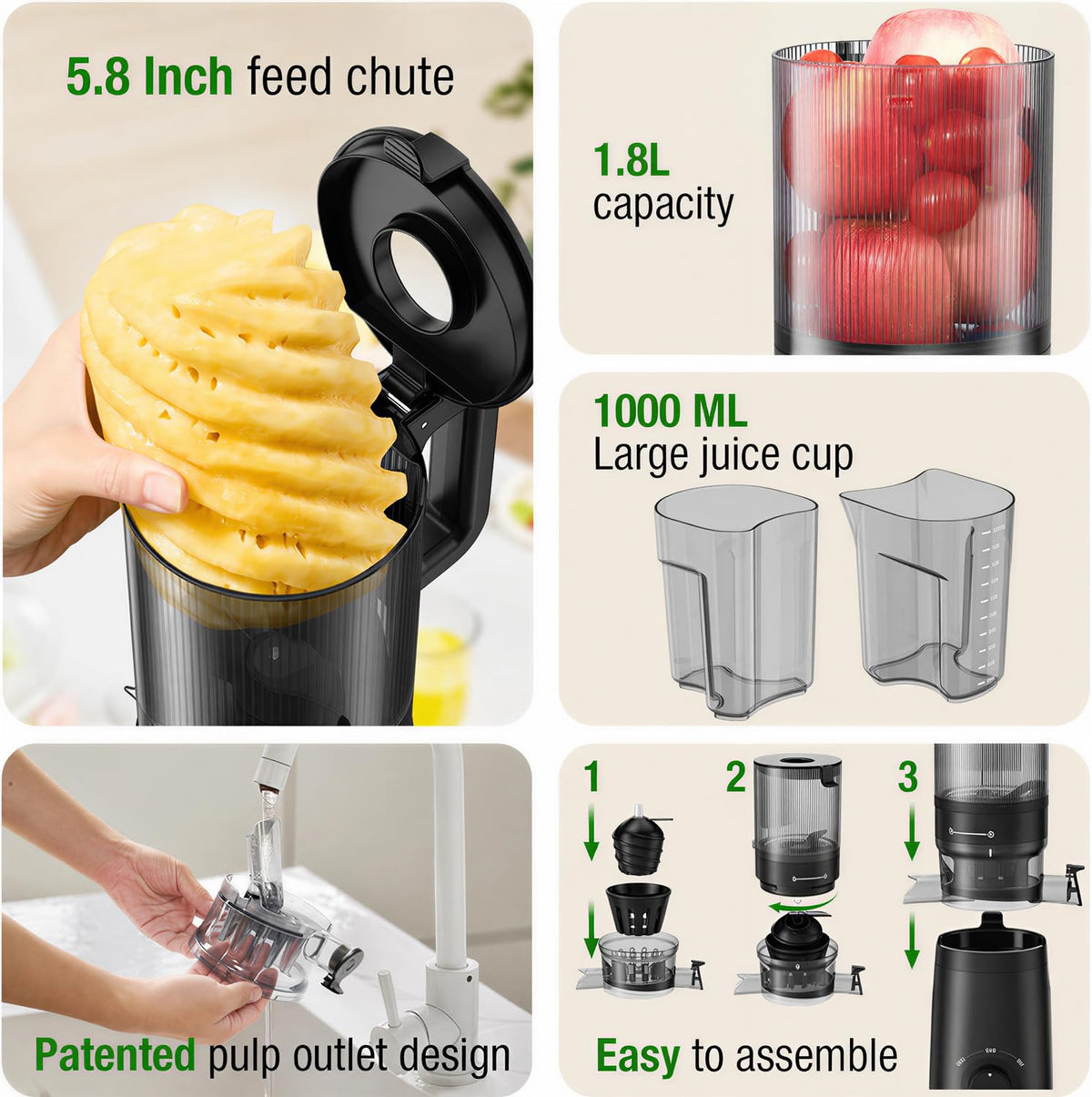 Juicer Machines (Black)