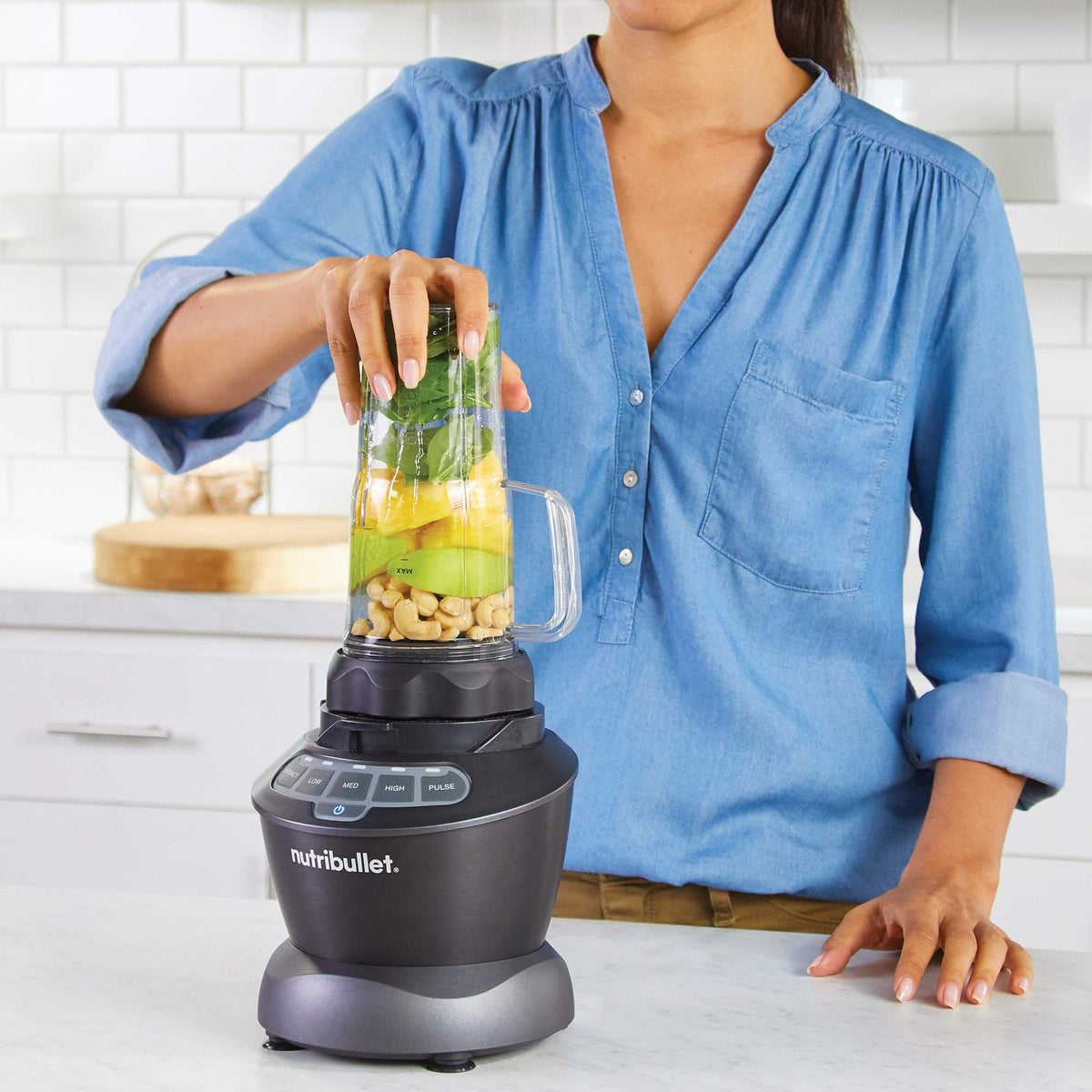 Full Size Blender Combo (Gray / Full-Size)