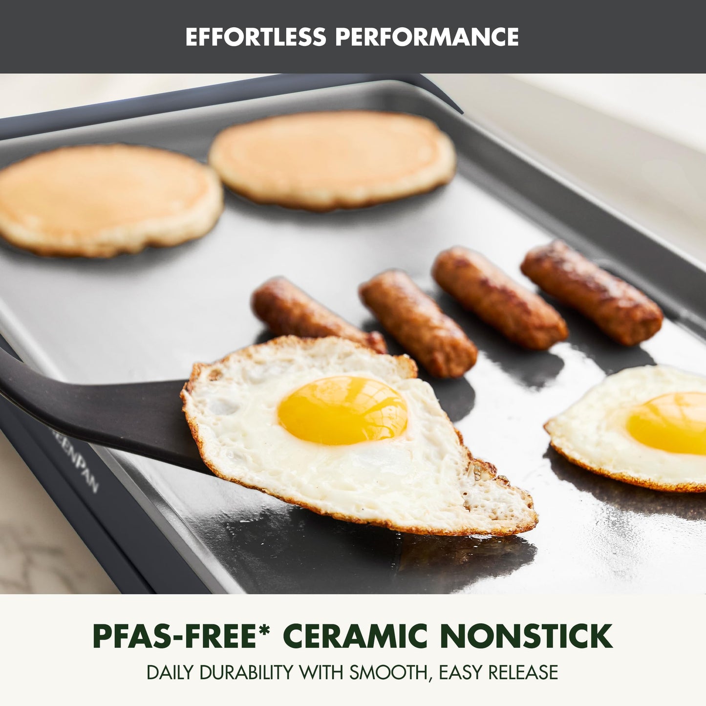Advanced 10.5”x 20” Electric Griddle with Warming Drawer (10.5" x 20" Electric Griddle / Graphite)