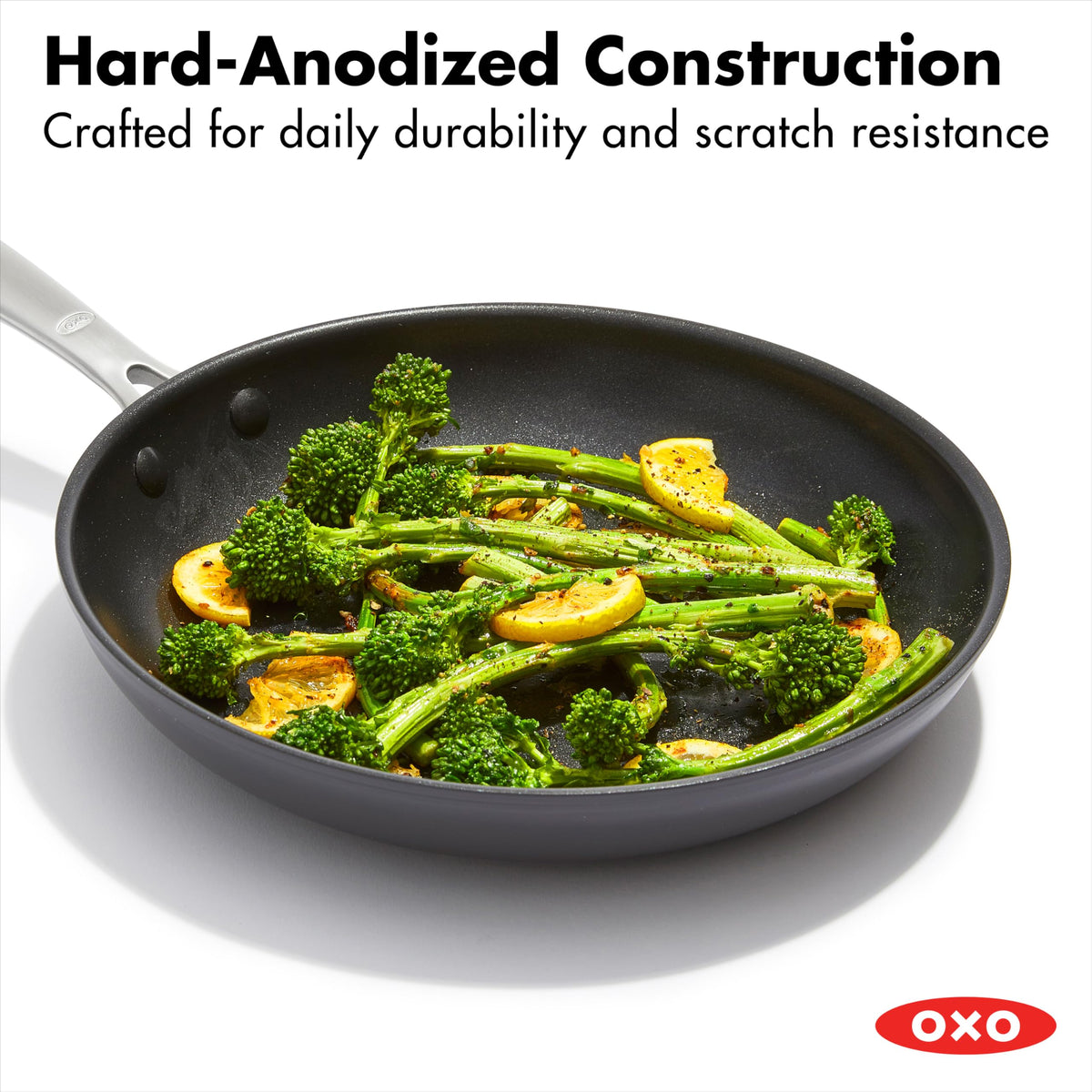Enhanced 8" 10" and 12" 3 Piece Frying Pan Skillet Set (8" 10" and 12" Frying Pan Skillet Se / Black)