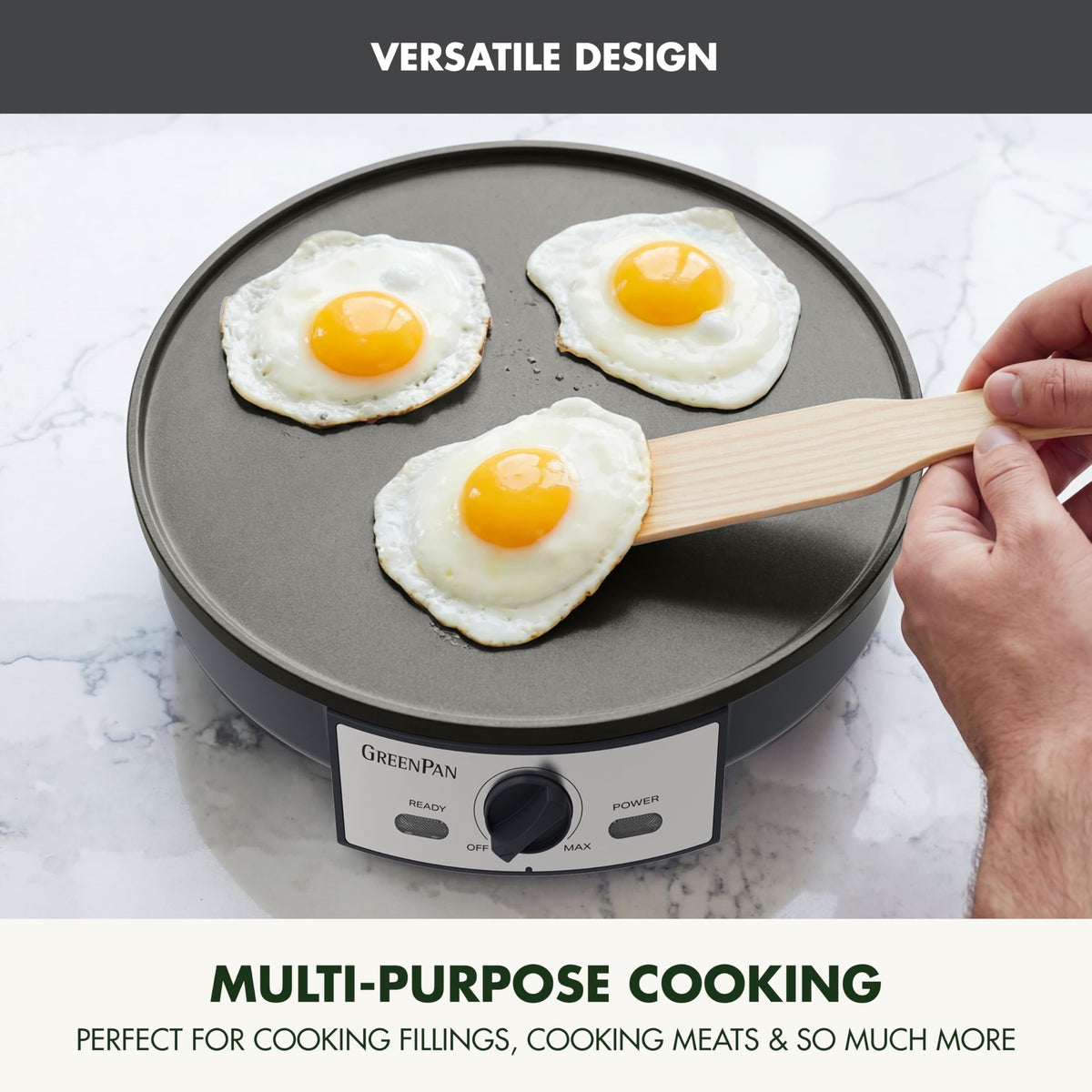 Advanced 12" Crepe Maker (Crepe Maker / Graphite)