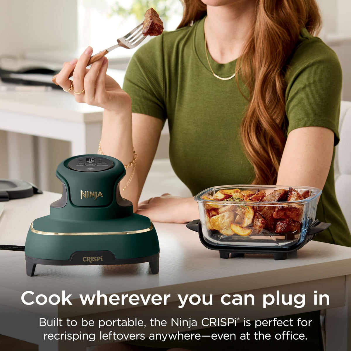 Crispi Glass Air Fryer (Green Bundle)