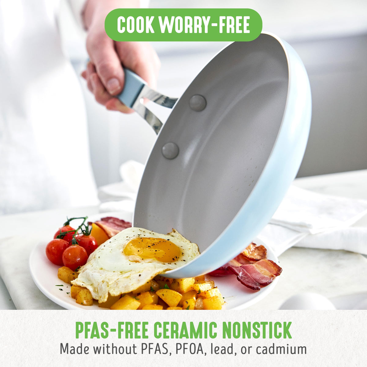 10 Piece Nonstick Ceramic Cookware Set