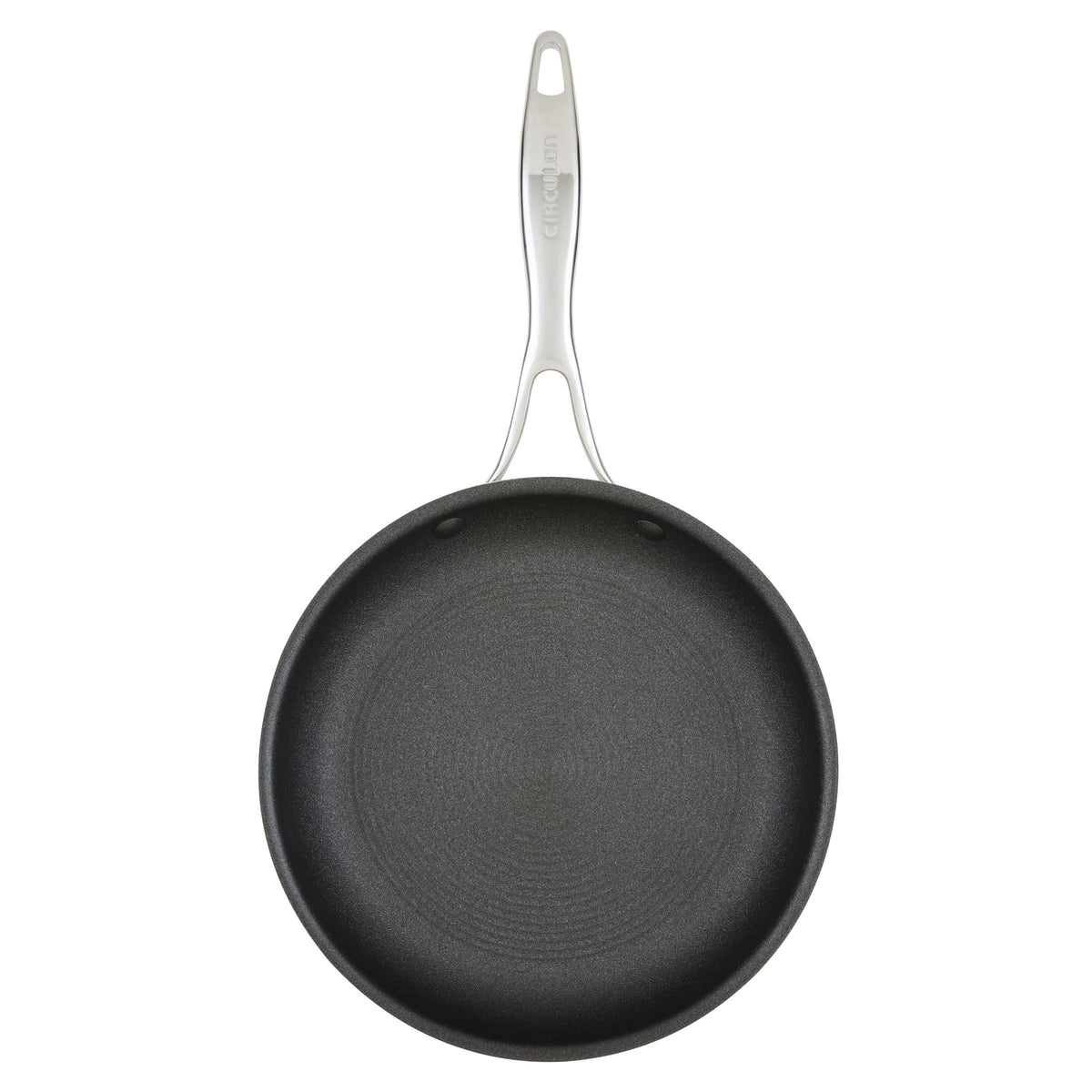 C1 Series Clad Stainless Steel with ScratchDefense Technology Cookware Nonstick Induction Frying Pans (Set (8.5-Inch & 10-Inch))