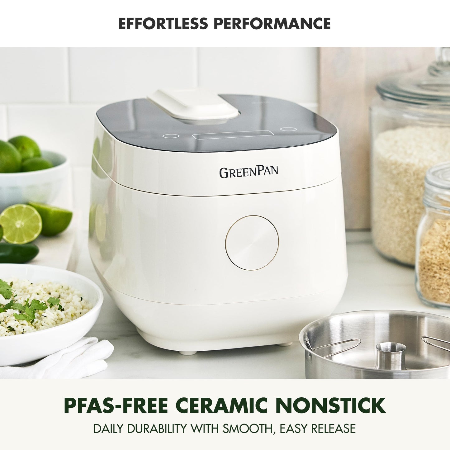 Rice Cooker 8 Cups Cooked (Cream / 4 Cups / Carb-Reducer Pro)