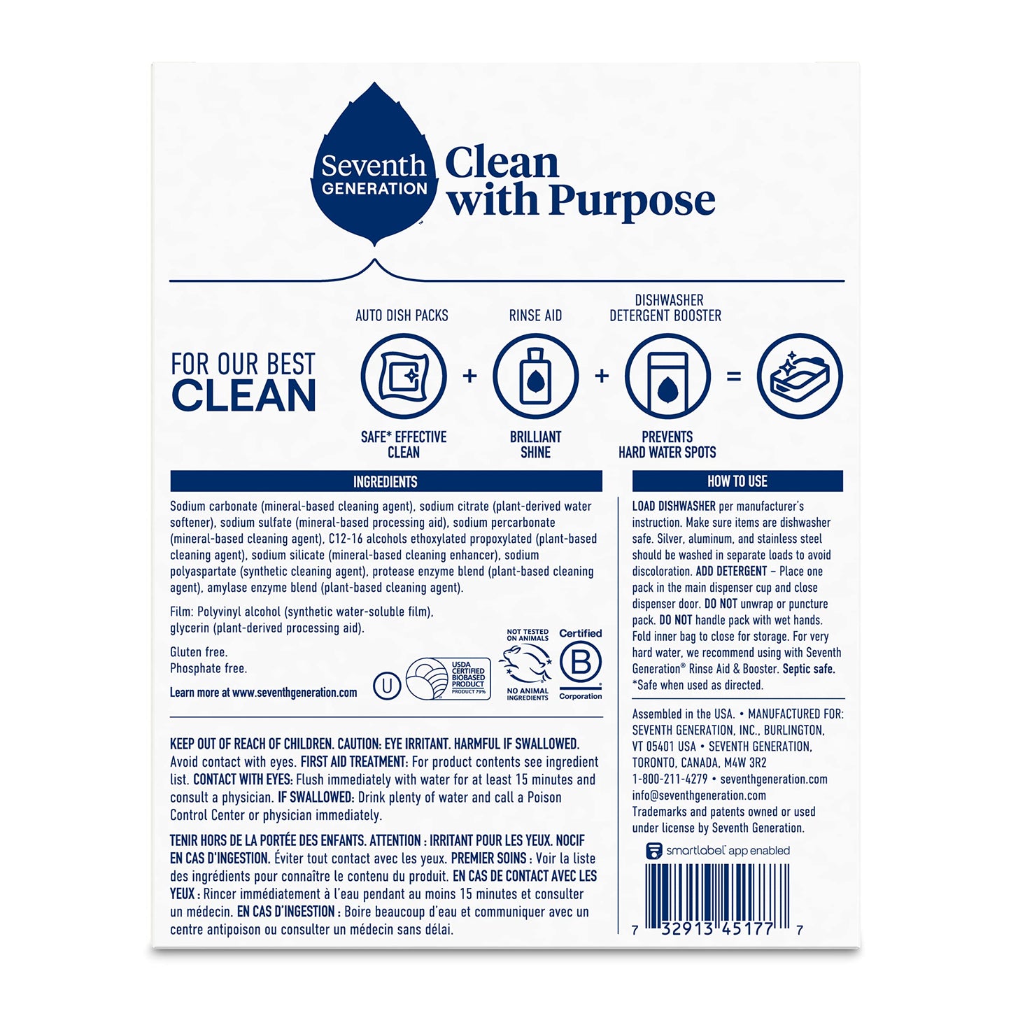 Dishwasher Detergent Packs (90 Count)