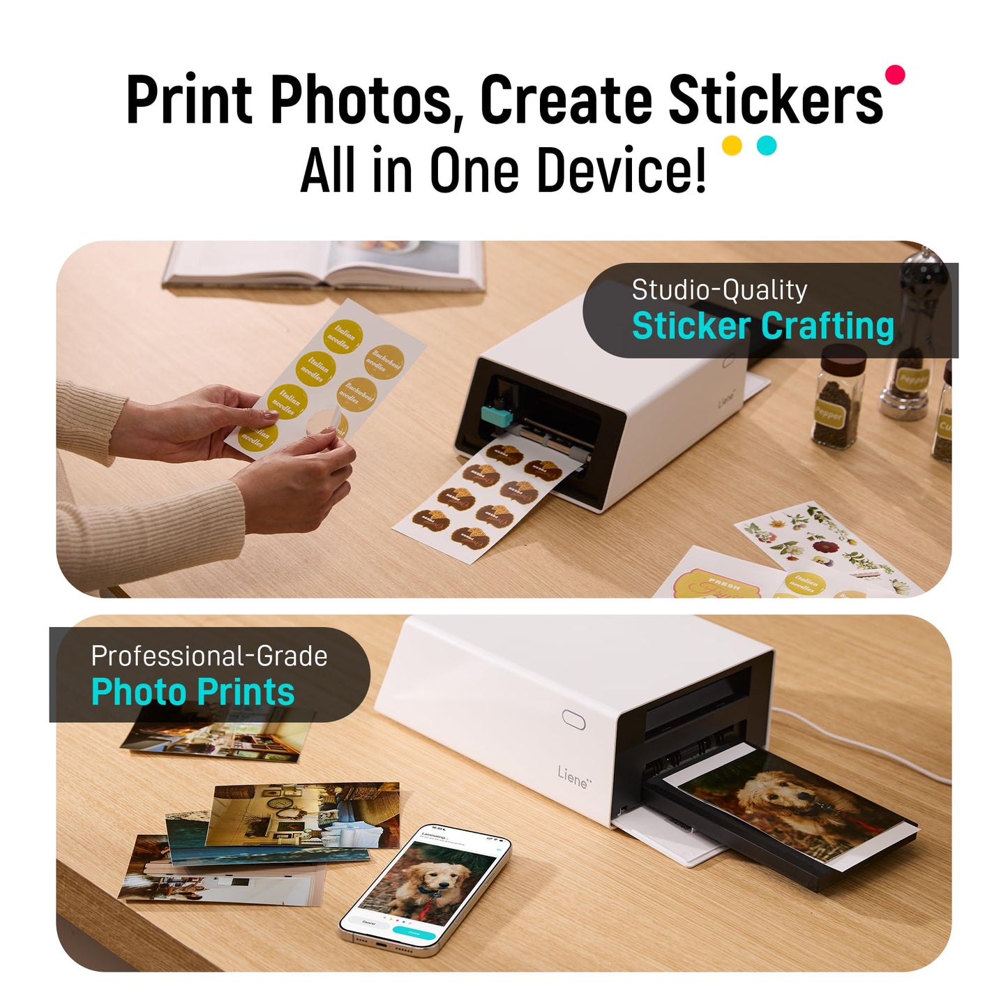 PixCut S1 Color Sticker Printer & Cutting Machine
