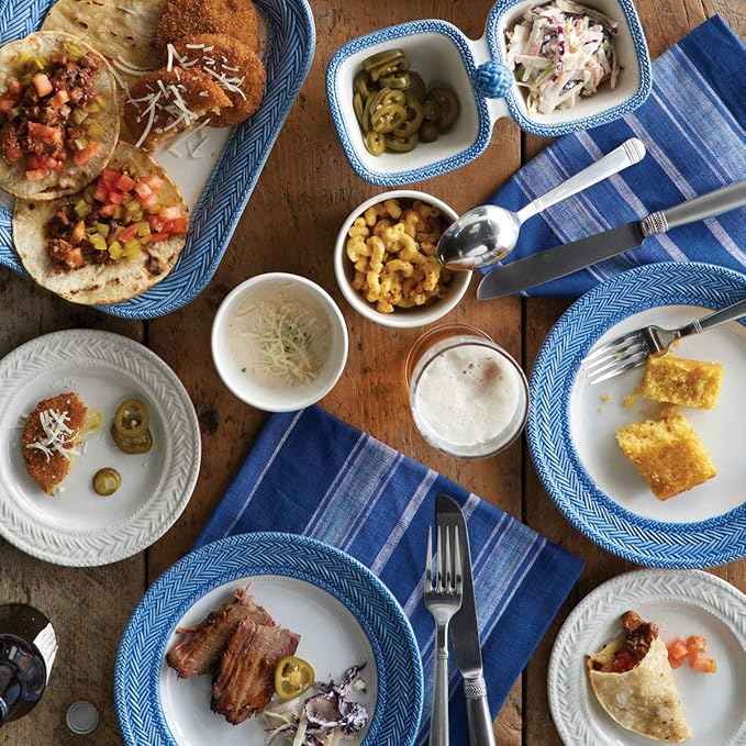 Juliska Le Panier 4pc Place Setting - Delft Blue