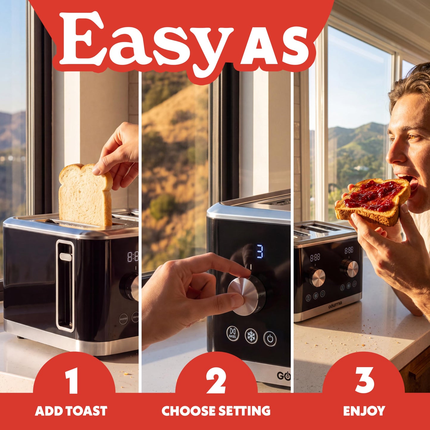 Toaster 2 Slice Capacity