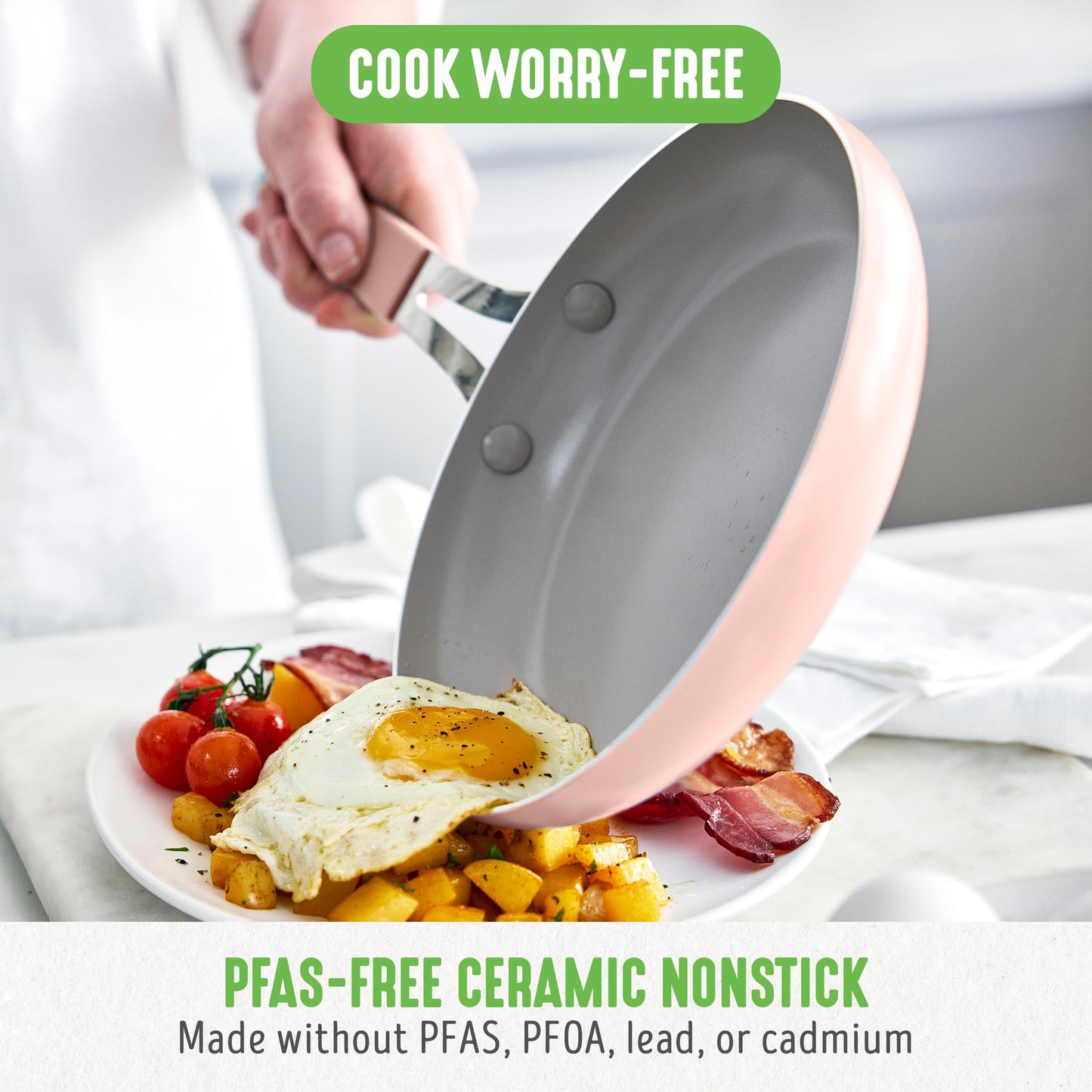 10 Piece Nonstick Ceramic Cookware Set