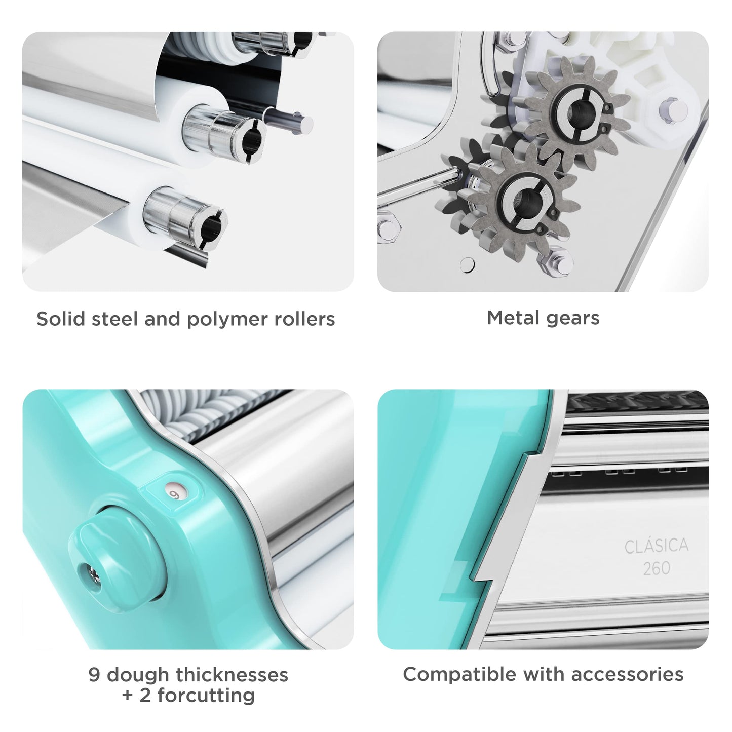Classic 260 Pasta Maker Machine