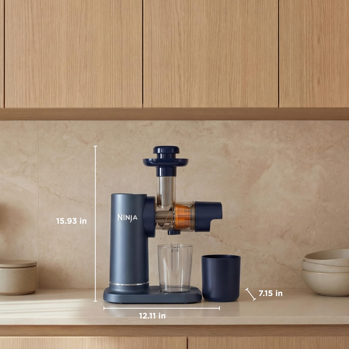 NeverClog Cold Press Juicer (Blueberry)